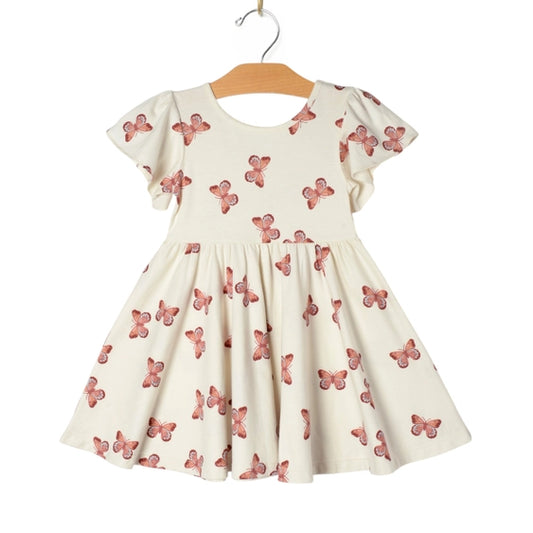 Spring Butterfly Twirl Dress
