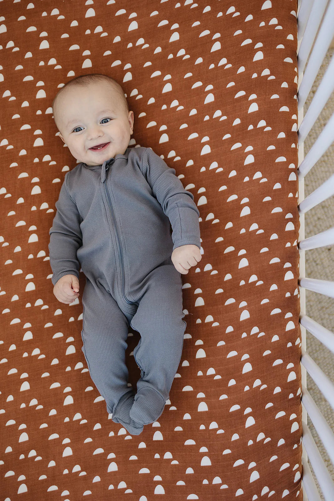 Arches Muslin Crib Sheet