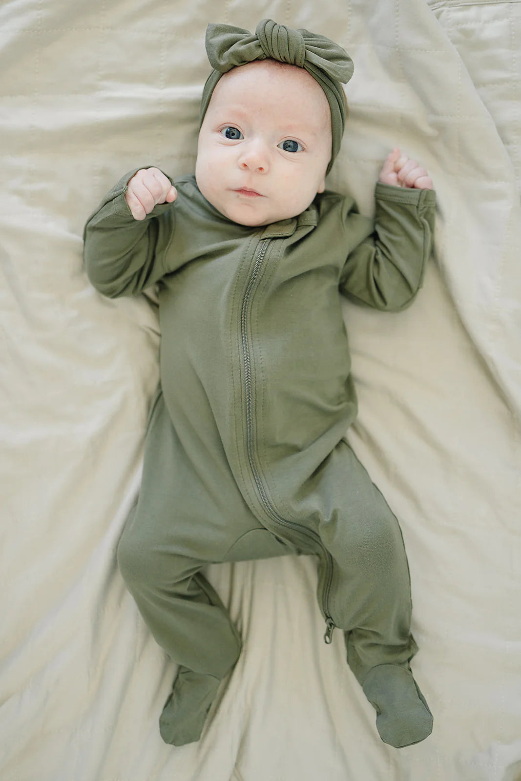 Olive Bamboo Sleeper