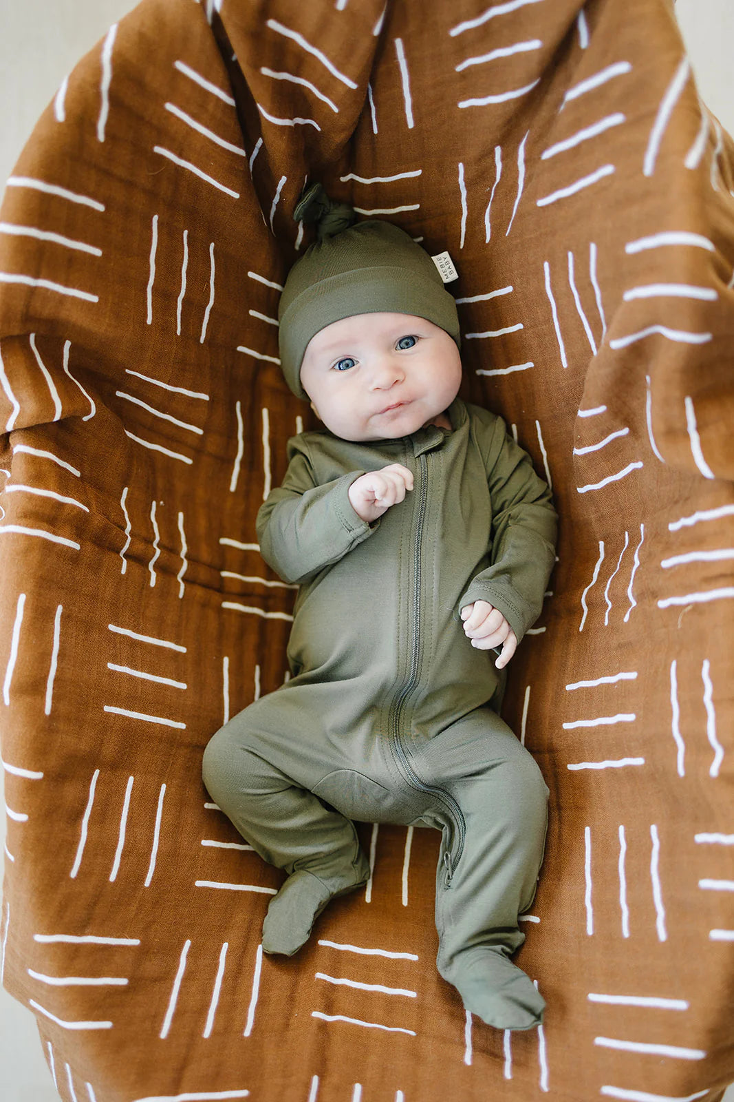 Olive Bamboo Sleeper