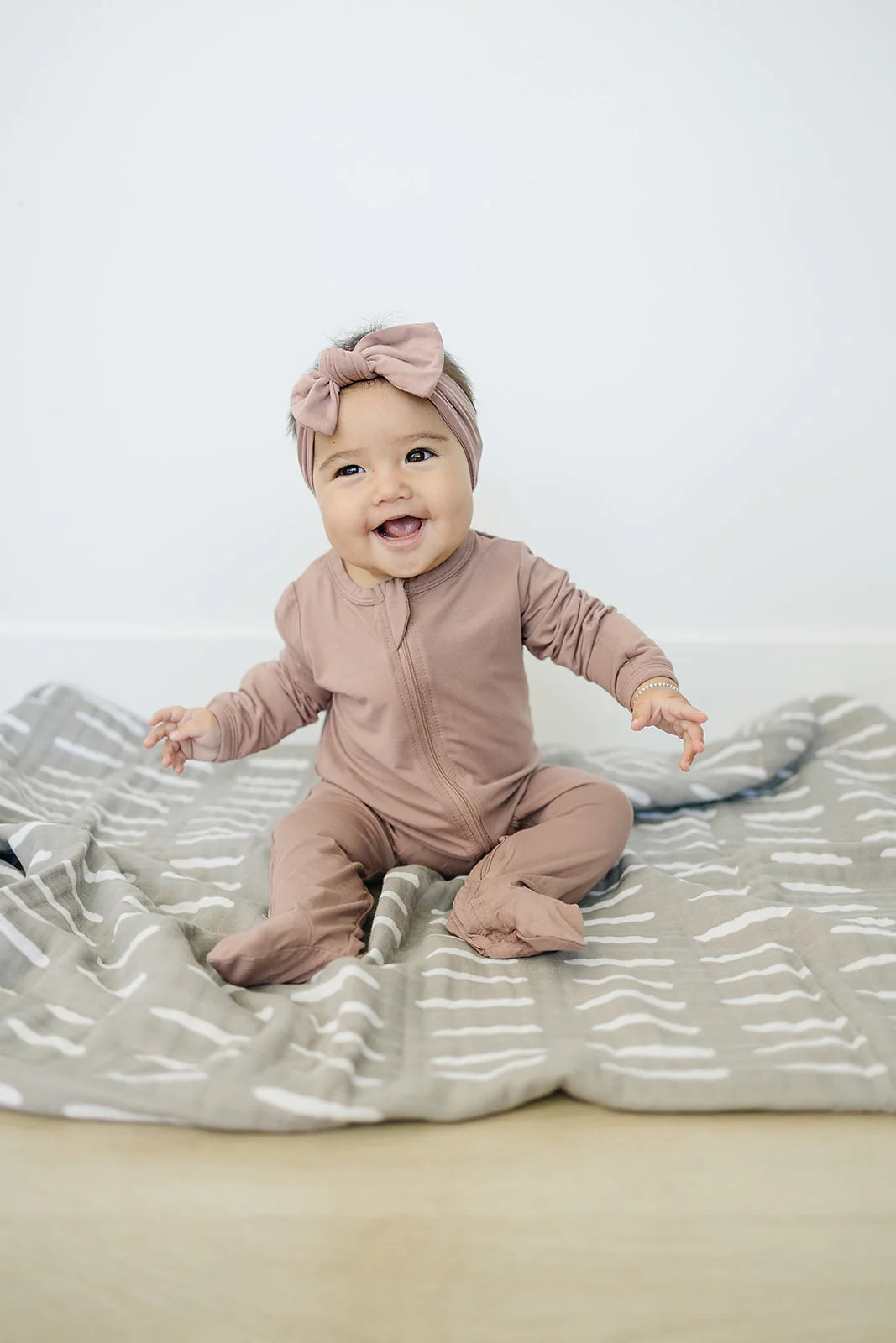 Dusty Rose Bamboo Sleeper