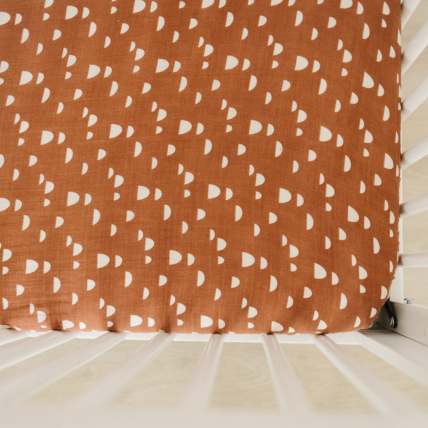 Arches Muslin Crib Sheet
