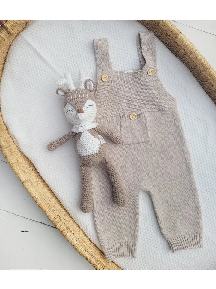 Erza Taupe Knit Jumper