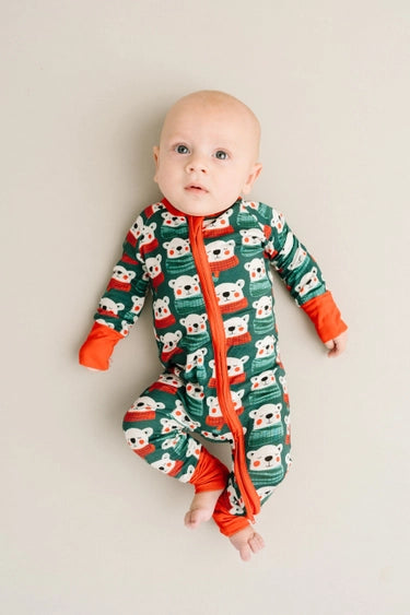 North Pole Bear Bamboo Sleeper