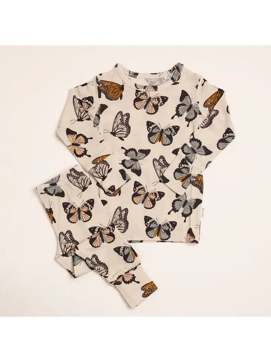 Bamboo Butterfly Pajamas Set