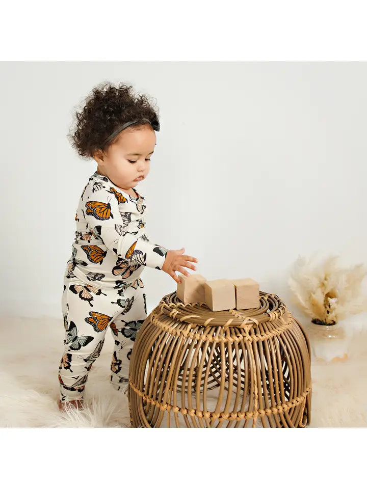 Bamboo Butterfly Pajamas Set