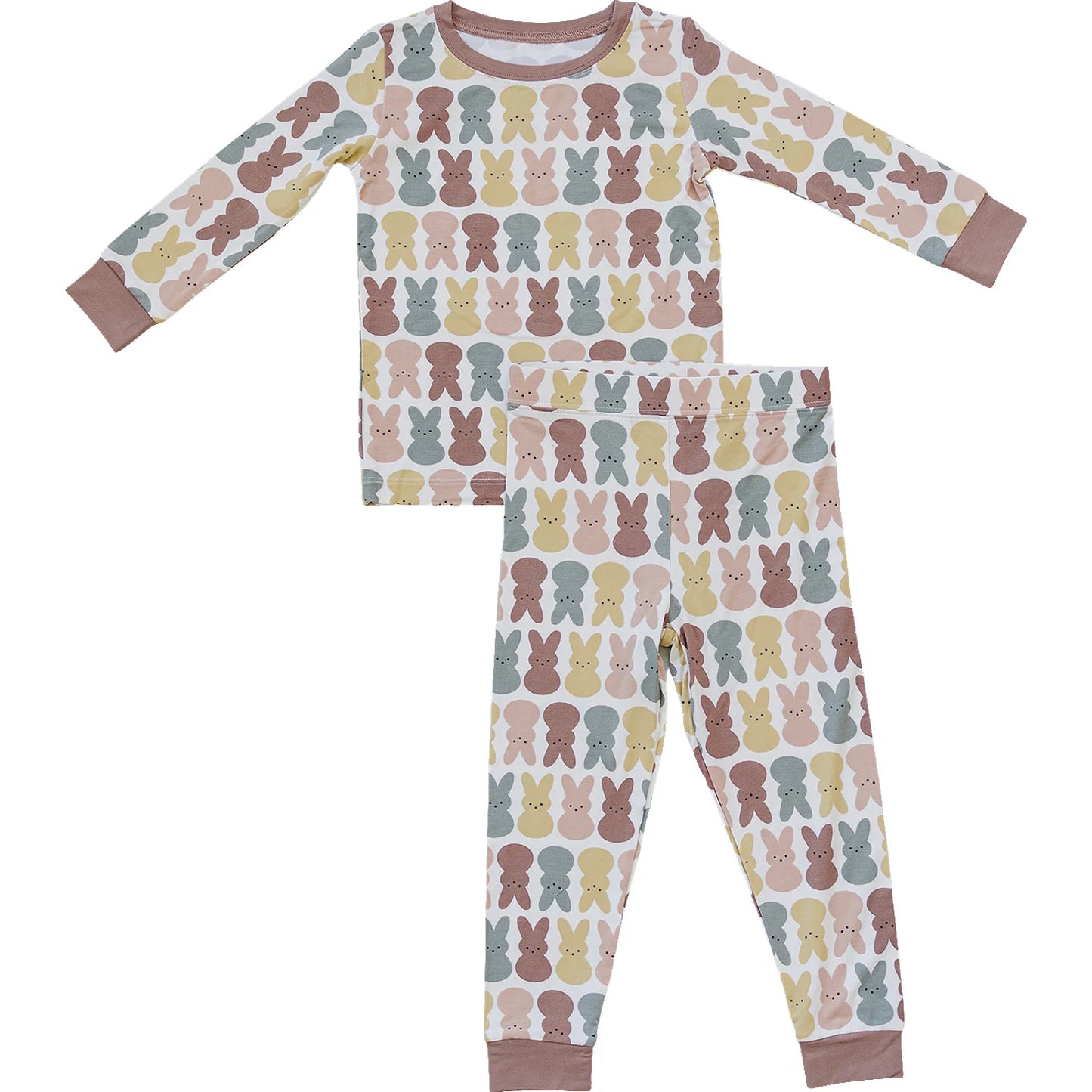Dusty Rose Bamboo Bunny Cozy Set