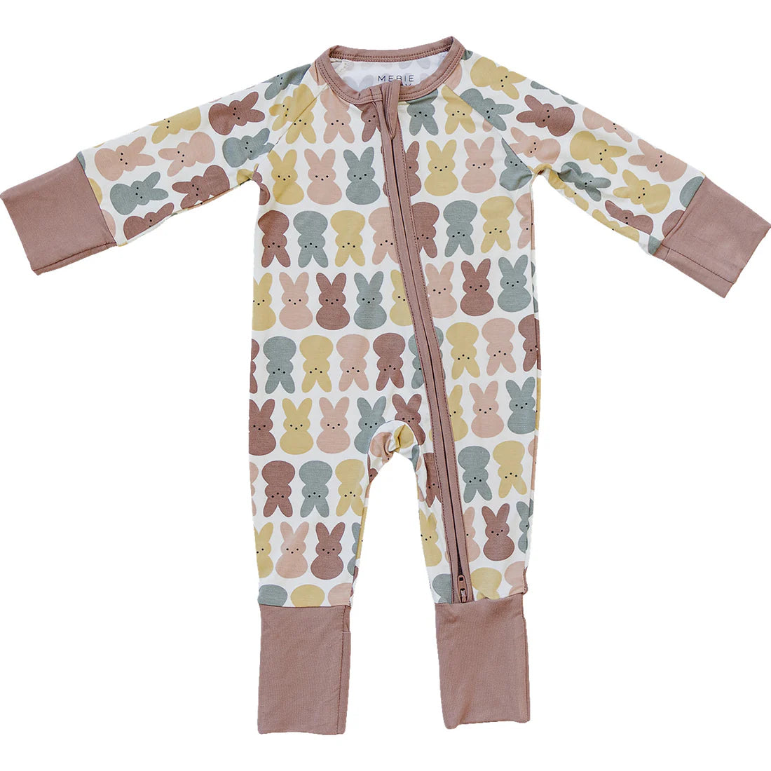 Dusty Rose Bunny Bamboo Sleeper