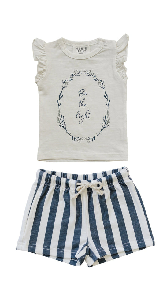 Be The Light Tee + Shorts Set
