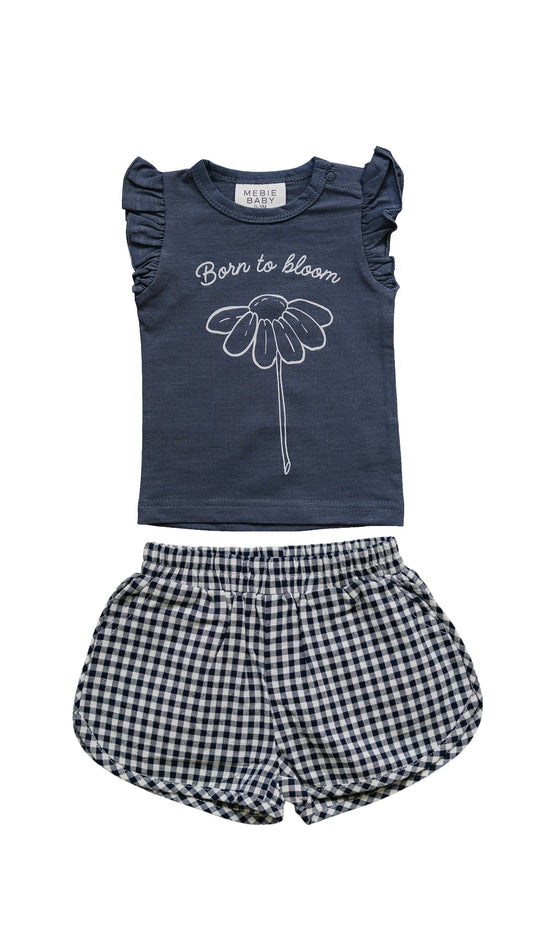 Born to Bloom Tee + Shorts Set