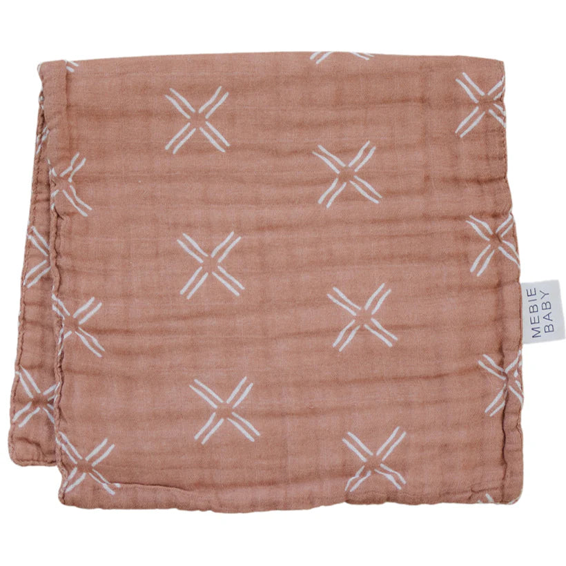 Just Peachy Burp Cloth