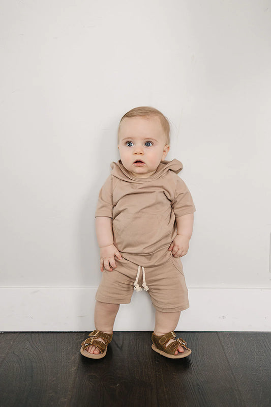 Sand Hooded Pocket Set