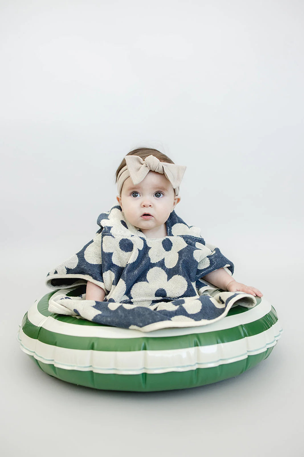 Floral Organic Beach Poncho
