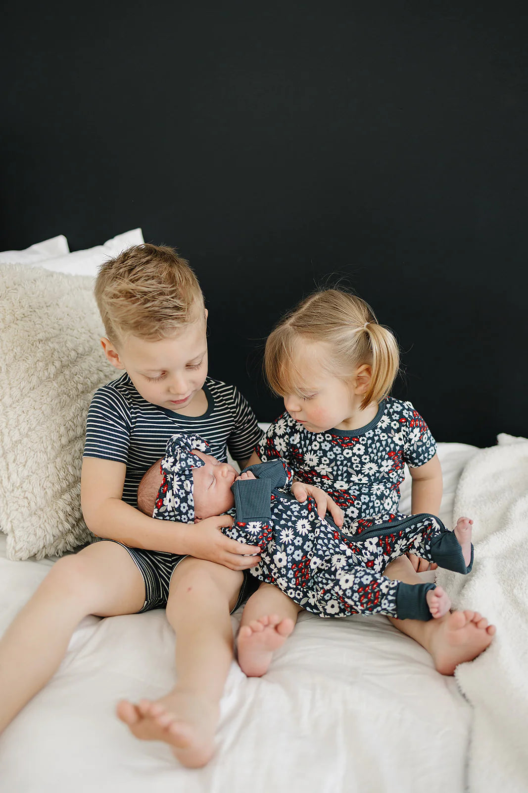 Floral Ribbed Bamboo Sleeper