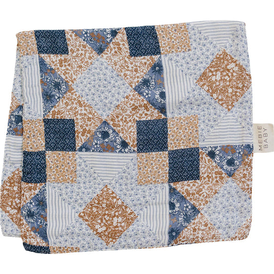 Patchwork Muslin Burp Cloth