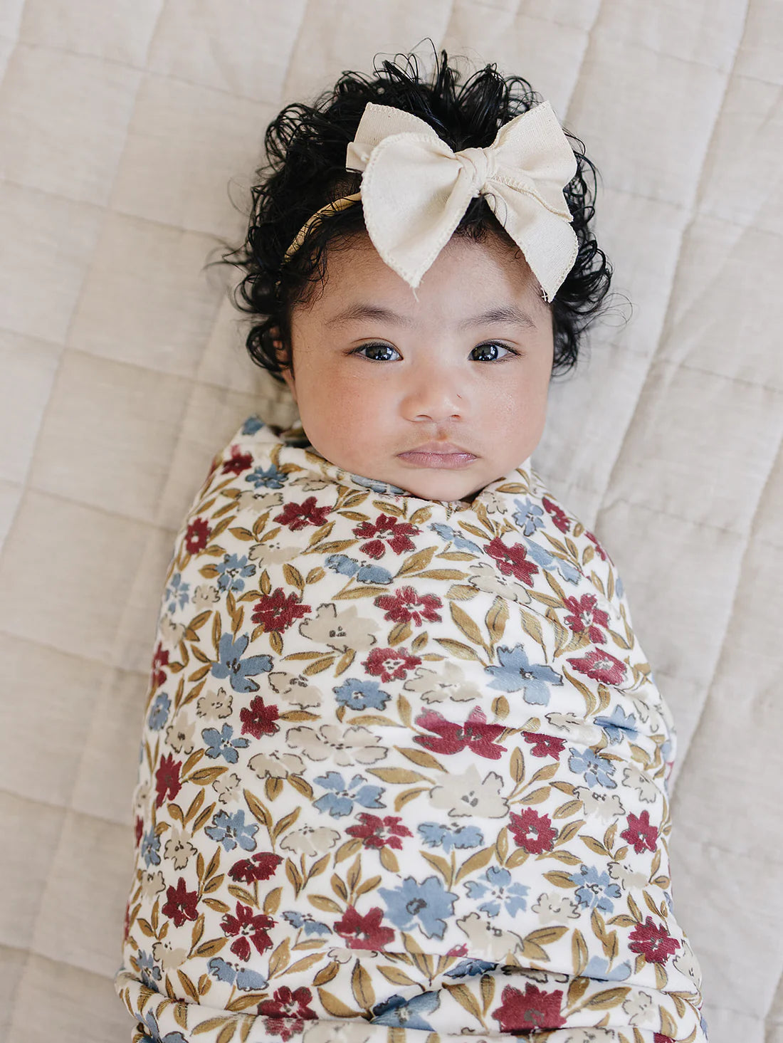 Desert Floral Luxe Fleece Blanket