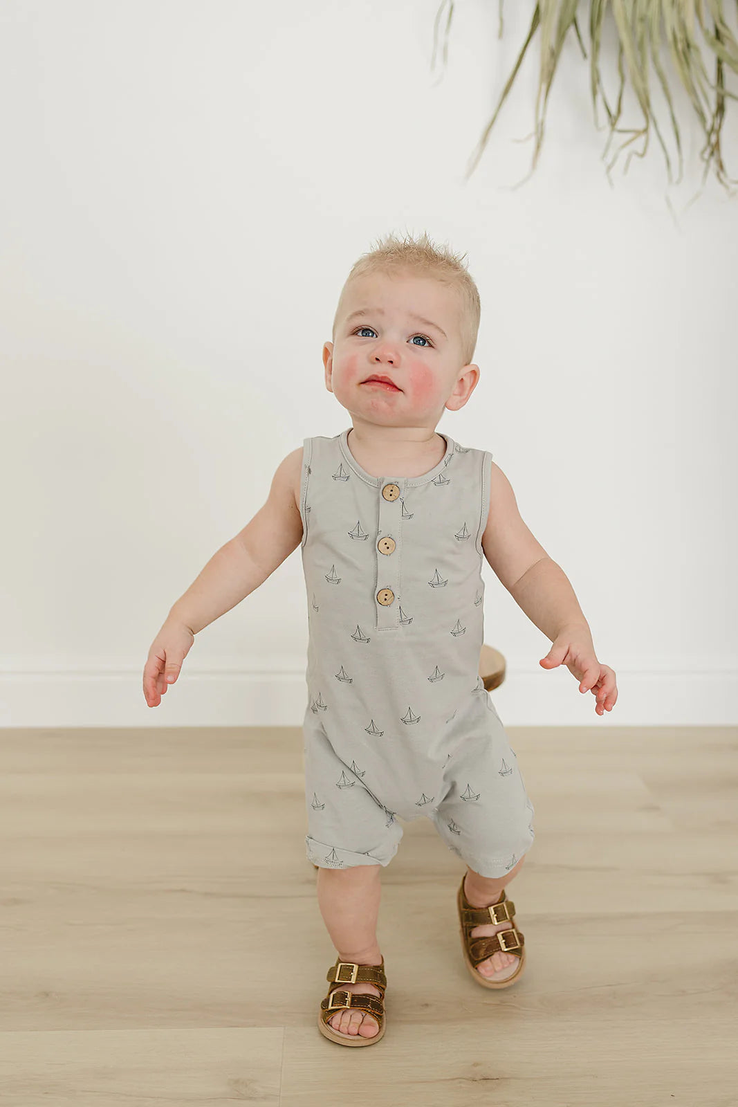 Short Sailboat Romper