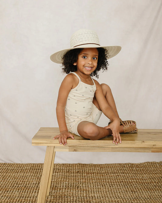 Cream Tulips Biker Set