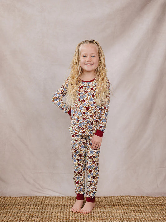 Desert Floral Ribbed Bamboo Cozy Set