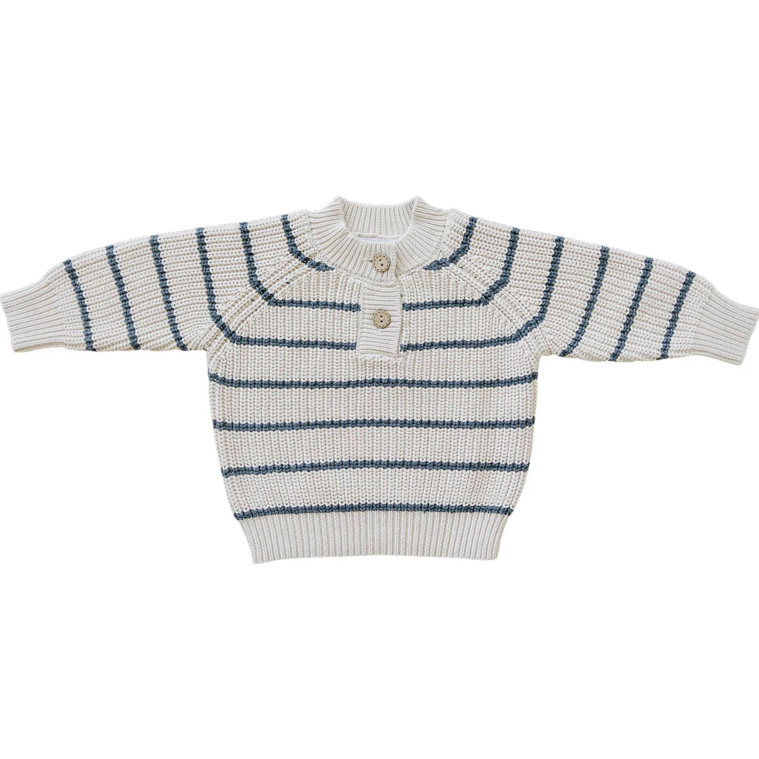 Knit Charcoal Striped Sweater