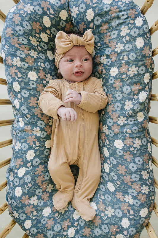 Latte Ribbed Bamboo Sleeper