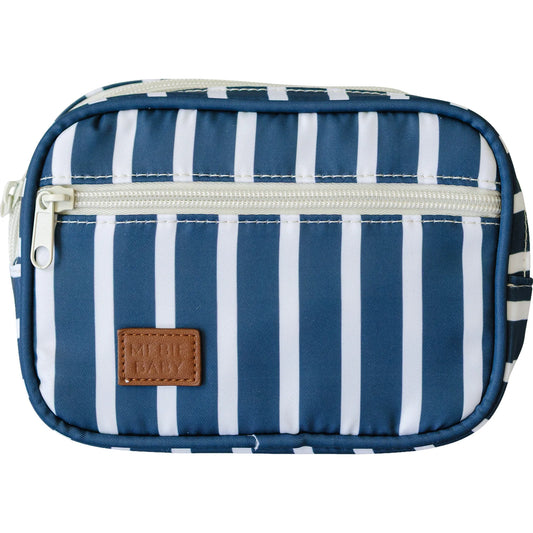 Navy Striped Mini Fanny Pack