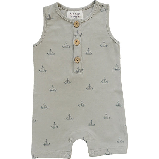 Short Sailboat Romper