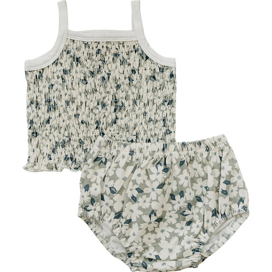 Ruched Spring Bloomer set