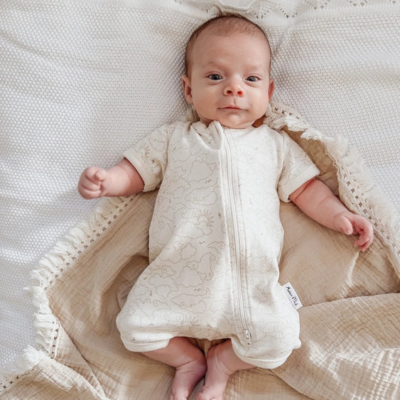 Cloud Chaser Ribbed Romper