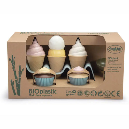 BIO-Plastic Ice Cream Set