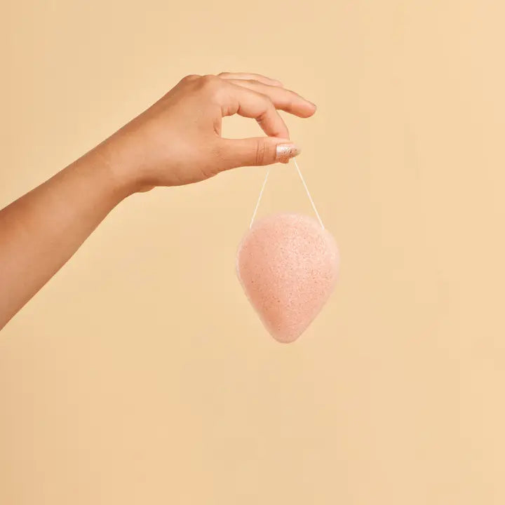 Konjac Rose Flower Facial Sponge