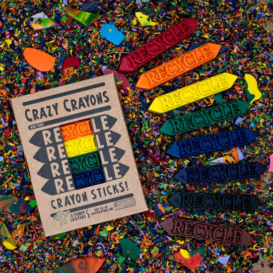 Recycle Crayon Sticks