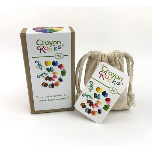 Bag of 24 Colored Rock Crayons