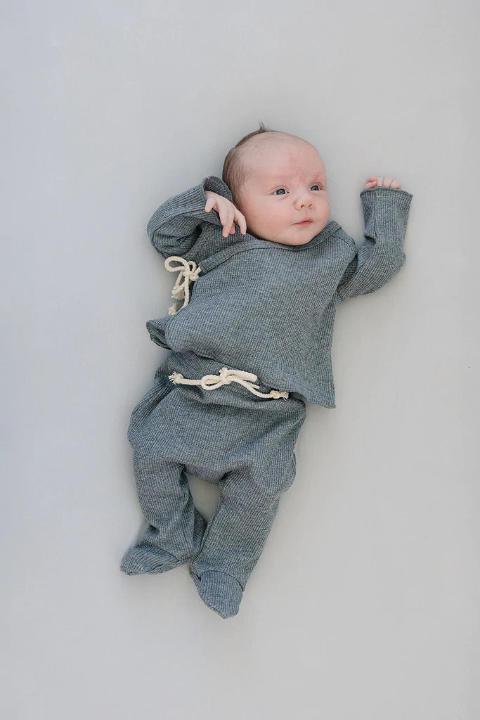 Stone Stretch Crib Sheet