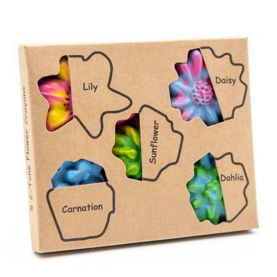 Flower Crayon Set
