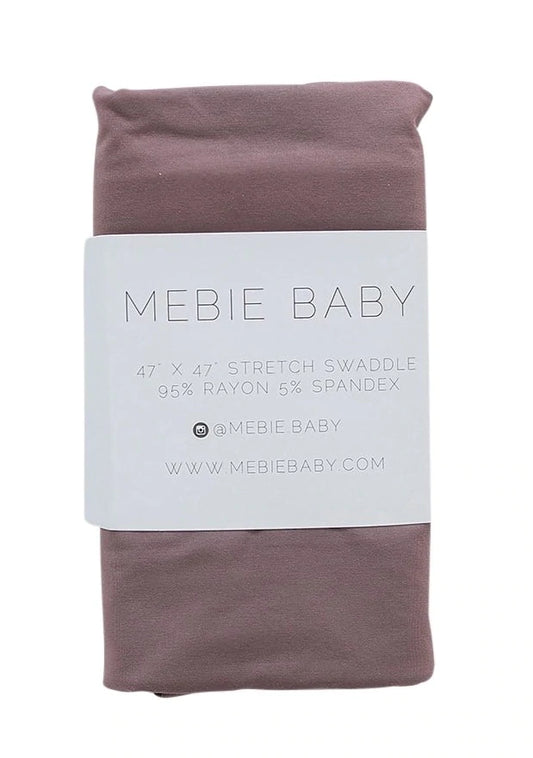 Plum Stretch Swaddle