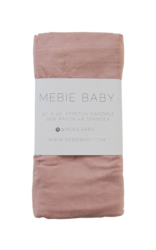 Dusty Rose Stretch Swaddle