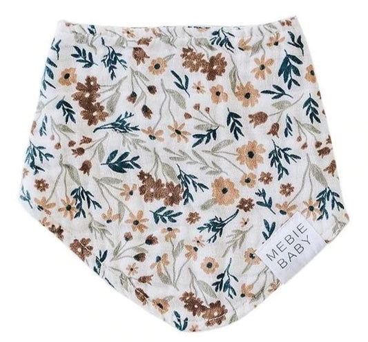 Harvest Floral Muslin Bib