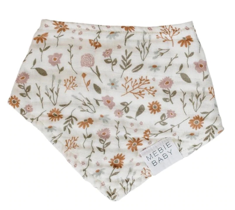 Meadow Floral Muslin Bib