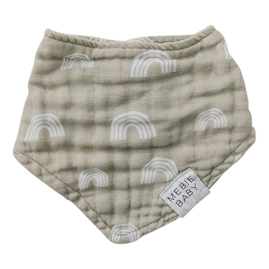 Sand Rainbow Muslin Bib