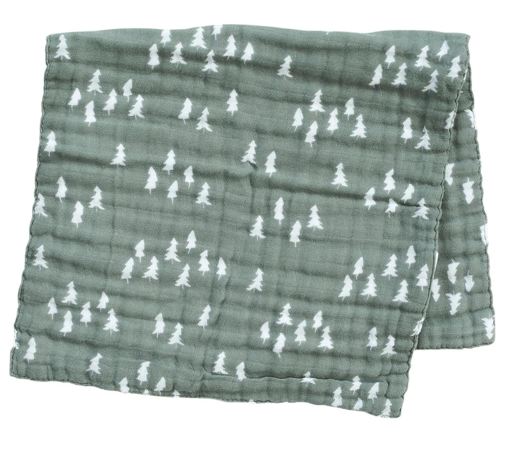 Pines Muslin Burp Cloth