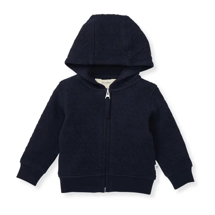 Midnight Organic Cotton Quilted Jacket