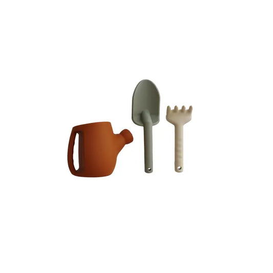 Terracotta Silicone Garden Set
