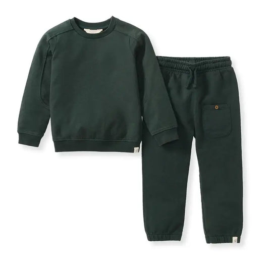 Zucchini Green Sweatsuit Set