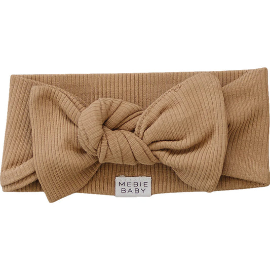 Ribbed Organic Cotton Cafe Head Wrap