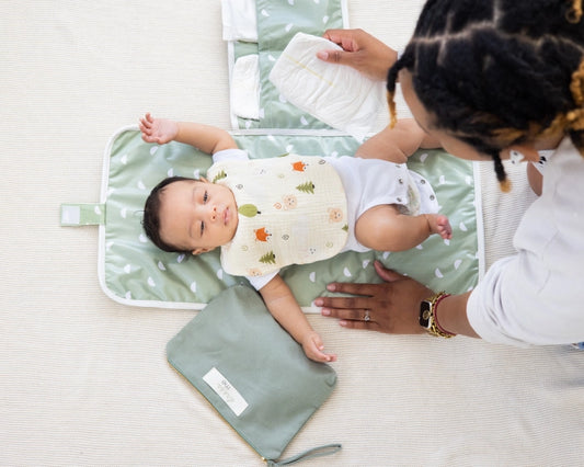 Organic Sage Changing Mat