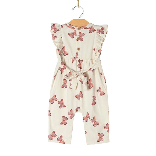 Spring Butterfly Flutter Romper