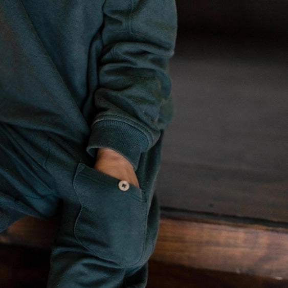 Zucchini Green Sweatsuit Set