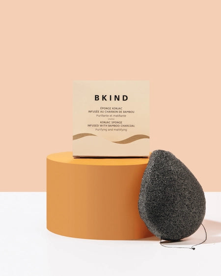 Konjac Charcoal Facial Sponge