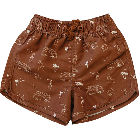 Rust Surf Swim Shorts